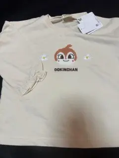 834 アンパンマン　ドキンちゃん　サガラ刺繍　トップス