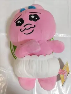 おぱんちゅうさぎ 胸にポンポン当てる BIGぬいぐるみ