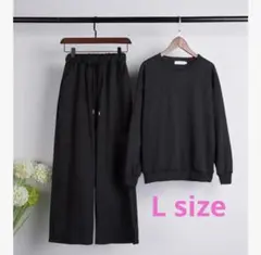 スウェット セットアップ 上下セット ルームウェア 部屋着 長袖 ゆったり