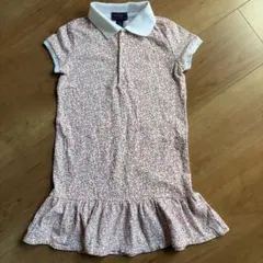 《期間限定セール》ラルフローレン　ピンク花柄ワンピースsize6 110-120