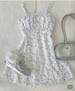 SHEIN 花柄 キャミワンピース