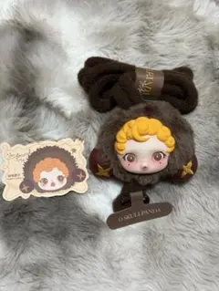 スカルパンダ　スマホストラップ