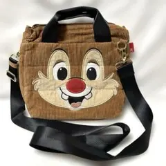 ROOTOTE ディズニー チップとデール コーデュロイ 2wayバッグ デール
