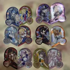 ホロライブ　ステッカー　12枚セット　湊あくあ　星街すいせい　宝鐘マリンなど