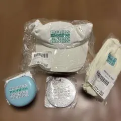 【新品未使用】　メントス　mentos キャップ　靴下　ラウンドケース　ミラー