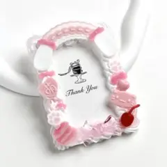 ホイップデコ　B8 トレカケース　ピンク　トレカデコ　硬質ケース　推し活