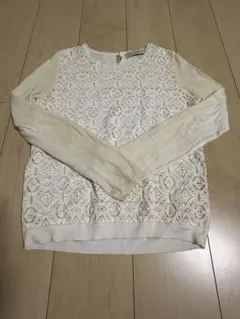 beauty&youthレース編み長袖トップス２枚組リメイク推奨113127