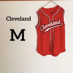 美品✨Cleveland 赤 ユニフォーム 女性用 【M】サイズ
