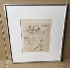 サルバドール・ダリ (偉大なる発明) 『テレホン』1975年作品 銅版画