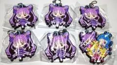 アイドルプリキュア　カプセルラバーマスコット6点セット