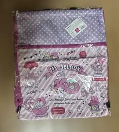 マイメロ 持ち手付きナップサック