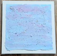 絵画 アクリル画 原画 光の小径 テクスチャーアート 風景画 希望 森