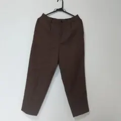 ブラウン テーパードパンツ メンズ