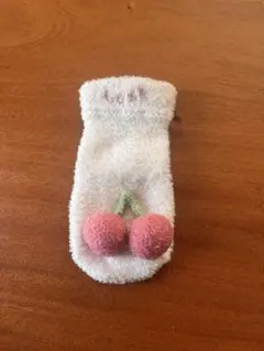 gelato pique ベビー ソックス さくらんぼ　片足のみ