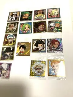 ワンピース ウエハースシール 未開封16枚セット SW2、3、6、7、8、9混合