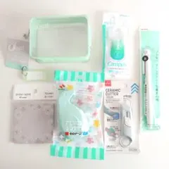 大人かわいい カラフル文房具セット kept Campus (ソルベグリーン)のサムネイル