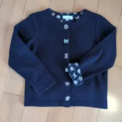 any FAM ネイビー カーディガン 120