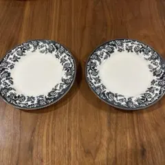 Spode Delaware Black プレート 2枚セット　20cm⭐︎箱なしのサムネイル