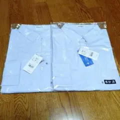 BONMAX　長袖ブラウス　13号　ブルー　2枚