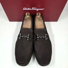 【極美品】Ferragamo ガンチーニ 8EEE(26cm) ローファー