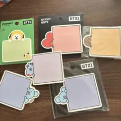BT21 付箋　セット売り