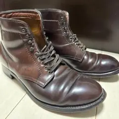 鳴様【BEAMS別注/幻のミリタリー】Alden コードバン インディブーツ 