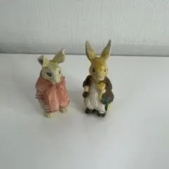 ピーターラビット フィギュア 2体セット
