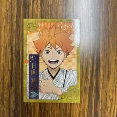 ハイキュー　日向　乗車券風カード　レッツゴーキョート