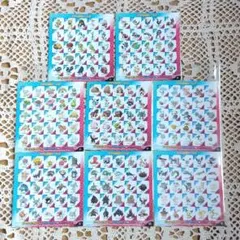 ポケモン 剣盾 ガラル図鑑 001～195 シール ステッカー 8枚セット