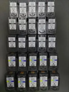 【全て純正品】Canon BC-310,311 インクカートリッジ 25個セット