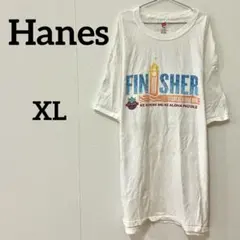 【Hanes】ALOHA RUN 35周年 両面プリントTシャツ XL