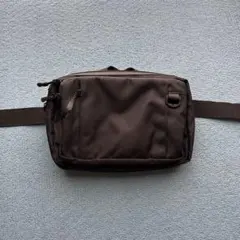 多機能ウエストポーチ　ブラック