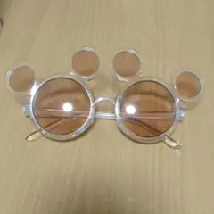 東京ディズニーリゾート ミッキー型サングラス クリア