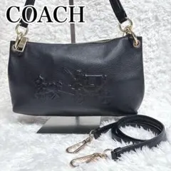 コーチ☆ブレスレット☆恐竜 レキシー チャーム☆ブラック☆レザー