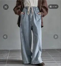 LEPSIM　イージーバギーデニム