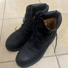 R*o様 超美品！timberlandブラックレザー ハイカットブーツ