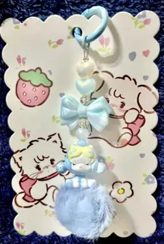 スカルパンダ　キーホルダー