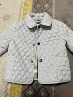 バーバリー　キルティングアウター ライトブルー