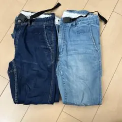 ストレッチデニムパンツ 2色セット