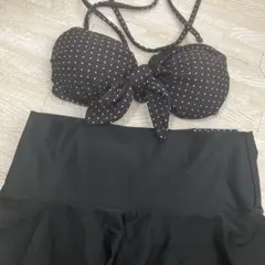 マーキュリーデュオドット柄セパレート水着 ビキニ スカート付き　9月処分のサムネイル
