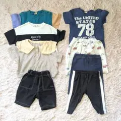 男の子 子供服 まとめ売り 80cm 90cm 95cm 夏服 半袖 半ズボン
