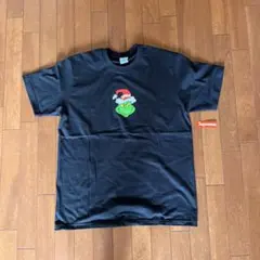 supreme100%正規品 冬限定モデル グリンチ 黒Tシャツのサムネイル