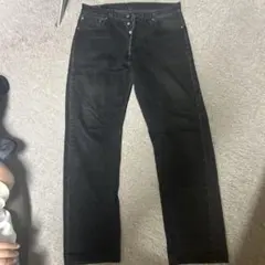 LEVI’S USA最終版 刻印553 501 W34L36 ブラックデニム