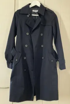 NATURAL BEAUTY BASIC ★ トレンチコート　紺　ベルト付