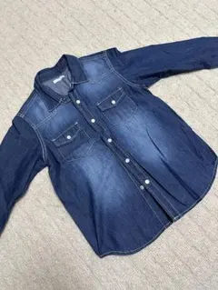GU♡デニムシャツ130㌢