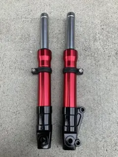 フロントフォークのみ ホンダ ライブディオZX AF35 ゴールドフロントフォーク 新品