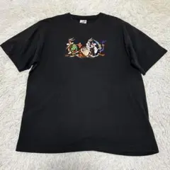 ルーニーテューンズ　古着　刺繍　Tシャツ　半袖