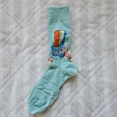 HOT SOX 金魚と彫刻 メンズソックス