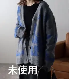 未使用 ap retro カーディガン ニット