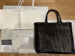 【美品】ANTEPRIMA アンテプリマ　イントレッチオトートバッグブラック　黒のサムネイル